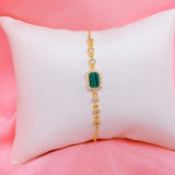 Adjustable Chain Bracelet for Women with Charm, Gift for Her