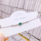 Adjustable Chain Bracelet for Women with Charm, Gift for Her