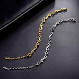 Infinity Star Chain Bracelet Stainless Steel Charm for Anniversary Party