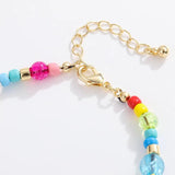 Tropical Fruit Charm Bracelet Mix with Gems