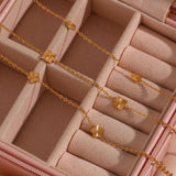 Sunburst Textured Charm Chain Bracelet for Women