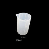 250/350/750/100ml Silicone Measuring Cup Split Cup Resin Silicone Mould