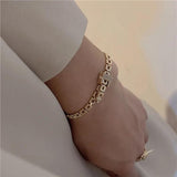 Crystal Charm Bracelets for Women - Unique Watchband Bangle & Bracelets