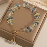 Summer Crystal Beaded Bracelet Woman Charm Bracelet