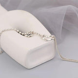Silver Bracelets Chain LOVE Heart Star Party Jewelry Girl