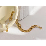Golden Eye Chain Bracelet Bangle for Women