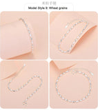 Tibetan Silver Charm Bracelet with Beads Pendants for Women