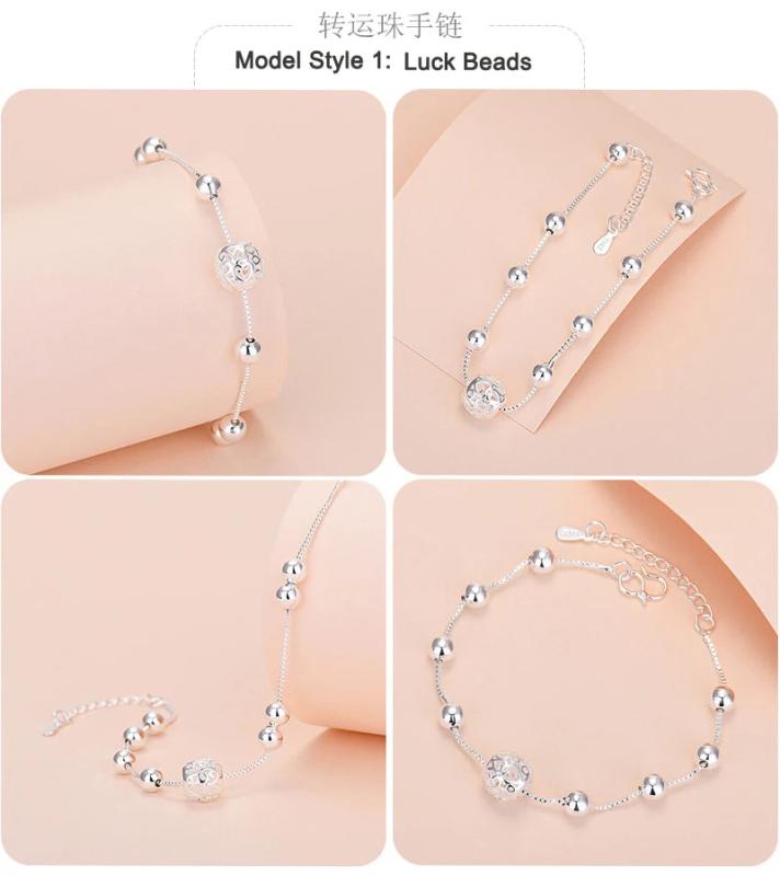 Multi-style Tibetan Silver Bracelet For Women