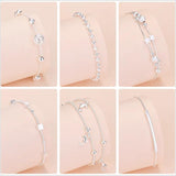 Multi-style Tibetan Silver Bracelet For Women