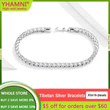 Tibetan Silver Dolphin Bracelet for Women