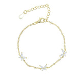 Butterfly Charm CZ Bracelet Gift For Girlfriend