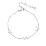Butterfly Charm CZ Bracelet Gift For Girlfriend