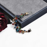 Colorful Gemstone Charm Bracelets for Women