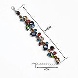 Colorful Gemstone Charm Bracelets for Women