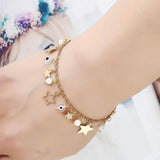 French Mini Jewelry Women's Devil's Eye Chain Bracelet