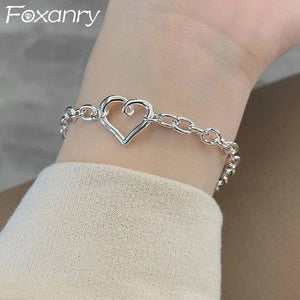 Hollow LOVE Heart Bracelet Summer Holiday Jewelry