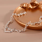 Hollow LOVE Heart Bracelet Summer Holiday Jewelry