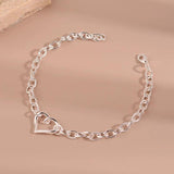 Hollow LOVE Heart Bracelet Summer Holiday Jewelry