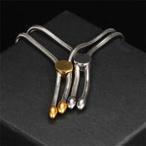 Stainless Steel Charm Bracelet For Women Cubic Zirconia Adjustable