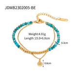 Boho Multilayer Colorful Beads Bracelets for Women Charms Bead Star