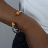 Adjustable Multicolor Zircon Charm Bracelet Hand Chain Jewelry