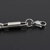 316L Stainless Steel Men's Charm Link Chain Bracelet Jewelry 2016