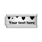 Personalised Daisy Charm Birthday Fit 9mm/13 Bracelet DJ312