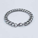 Men's Stainless Steel Cuba Link Chain Bracelet Hip Hop Rock Jewelry