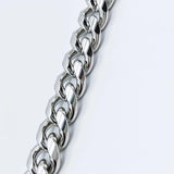 Men's Stainless Steel Cuba Link Chain Bracelet Hip Hop Rock Jewelry