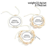 Boho Starfish Rope Chain Bracelet Women Bridal Beach Jewelry