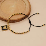 Boho Love Heart Charm Bracelet for Girls