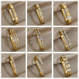 Zircon Stainless Steel Bracelets Bangle for Women Jewelry