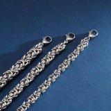 Fongten Steel Chain Bracelet Men Charm Armband Bangle Male Jewelry
