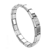 F19D Sweet Girls Stainless Steel Bracelet Punk Italian Bangles Bracelet
