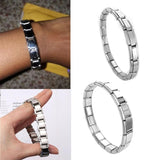 F19D Sweet Girls Stainless Steel Bracelet Punk Italian Bangles Bracelet