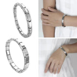 F19D Sweet Girls Stainless Steel Bracelet Punk Italian Bangles Bracelet