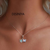 925 Silver Moon & Star Charms for Bracelet Bangle BSC776