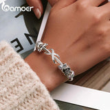 925 Sterling Silver CZ Beads for Bracelets & Bangles