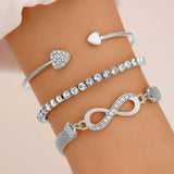 Vintage Infinite Bracelet Wedding Anniversary Gift Jewelry