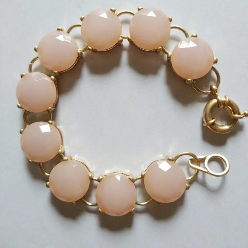 Cheetah 9 Dot Charm Bracelet Candy Bangles for Women