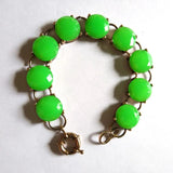 Cheetah 9 Dot Charm Bracelet Candy Bangles for Women