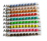 Cheetah 9 Dot Charm Bracelet Candy Bangles for Women