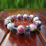 Crystal Ceramic Beads Women's Bracelet Charm Strand Bracelet for Mother