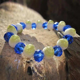 Crystal Ceramic Beads Women's Bracelet Charm Strand Bracelet for Mother