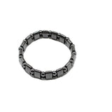 Double Hematite Stone Charm Bracelets for Men and Women