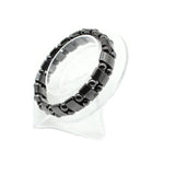 Double Hematite Stone Charm Bracelets for Men and Women