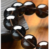 Tea Crystal Bracelet Beads 8-14mm Natural Stone Charm Gift