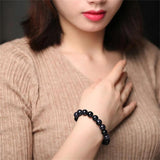Brilliant Sand Natural Stone Bracelet 8-12mm