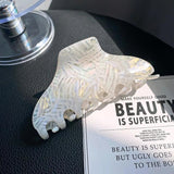 Acetate Hair Clip Women Hair Claw Crab Barrette Hair Accessories
