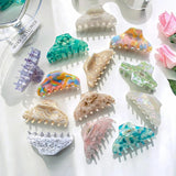 Acetate Hair Clip Women Hair Claw Crab Barrette Hair Accessories